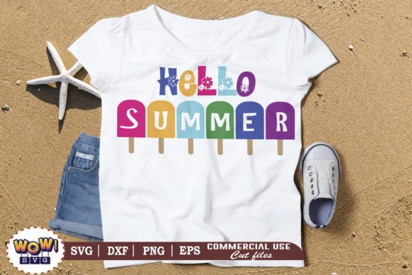 Colourful Hello Summer Popsicles
