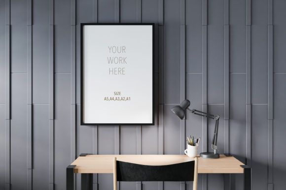 Frame Mockup Poster Mockup Graphic