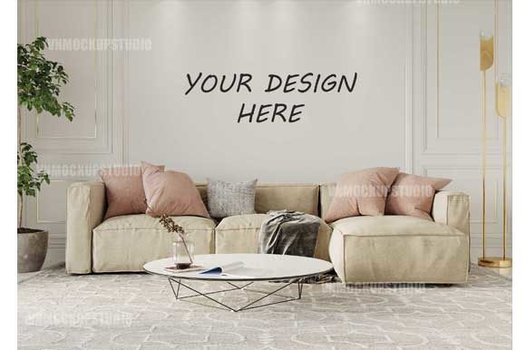 Interior Mockup Digital Download: A Strategic Asset for Visual Branding