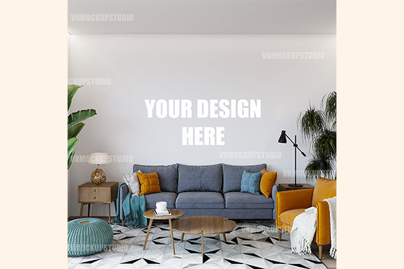 Living Room Mockup and Room Mockup: Realistic Previews That Sell Your Art