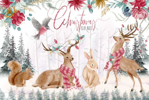 Making the Most of Woodland Christmas Illustrations in Your Creative Work