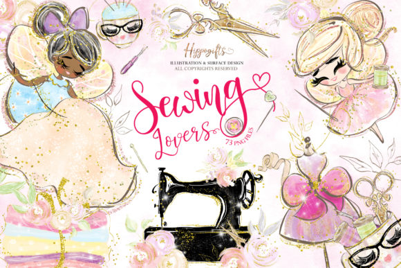 Sewing Lovers and Fairies Clipart: A Strategic Creative Resource for Thoughtful Projects