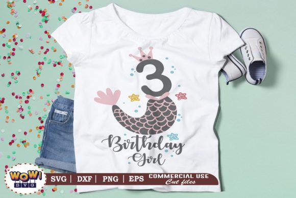 Third Birthday Girl SVG: Creative Designs for a Magical 3rd Birthday Celebration