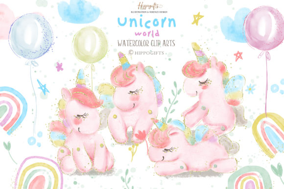 Why Watercolor Unicorn Rainbow Clip Arts Are Reshaping Creative Workflows